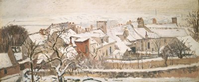 Winter by Camille Jacob Pissarro